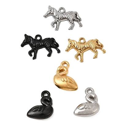 304 прелести нержавеющей стали, зебра/лебедь