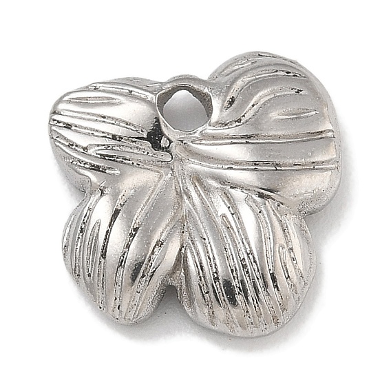 304 подвески из нержавеющей стали, цветочный шарм