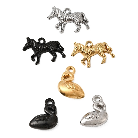 304 прелести нержавеющей стали, зебра/лебедь