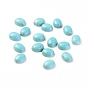Synthetic Turquoise Cabochons, Dyed, Oval