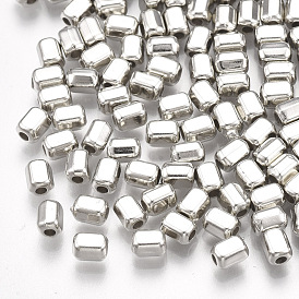 CCB Plastic Spacer Beads, Hexagonal Prisms