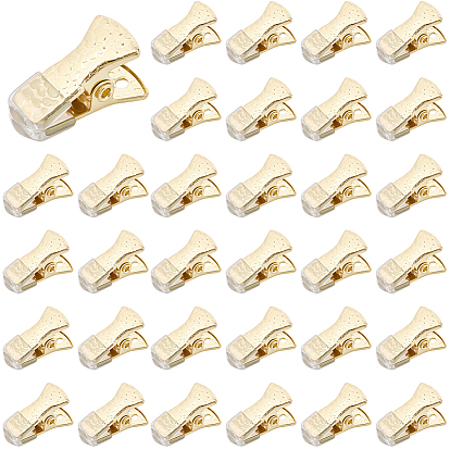 35шт. зажимы типа «крокодил» из сплава, держатели удостоверений личности, шнурки одежда очки аксессуары, мини-пружинный зажим