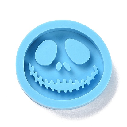 DIY Pumpkin Jack-O'-Lantern-shaped Silicone Molds, Resin Casting Molds, For UV Resin, Epoxy Resin Jewelry Making, Halloween Theme