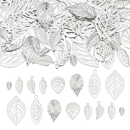 320 шт 8 стиль подвески из нержавеющей стали, лист