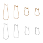 Stainless Steel Hoop Earring Findings, Kidney Ear Wire