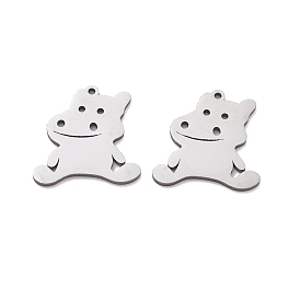 201 прелести нержавеющей стали, лазерная резка, талисман бегемота