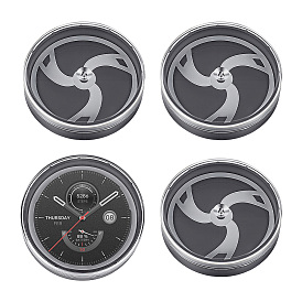 4unidades de cajas de almacenamiento de plástico para esferas de relojes, rondo