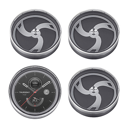 4unidades de cajas de almacenamiento de plástico para esferas de relojes, rondo