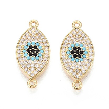 Шармы из латуни с микро-паве, разноцветные фианиты, глазные ссылки, долговечный