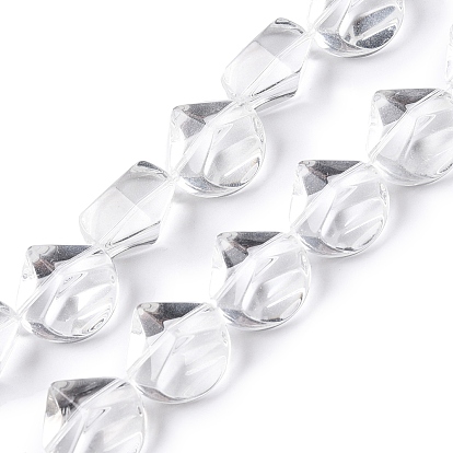 Прозрачные стеклянные бусины, слеза