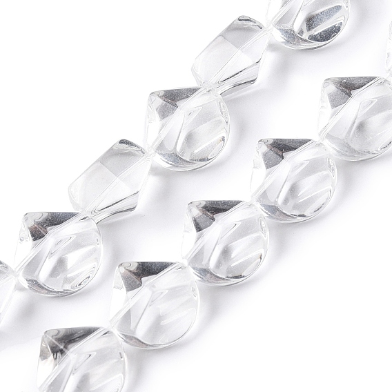 Прозрачные стеклянные бусины, слеза