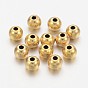 Tibetan Style Alloy Spacer Beads, Cadmium Free & Lead Free, Round
