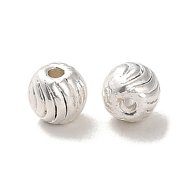 Long-Lasting Plated Alloy Beads, Round