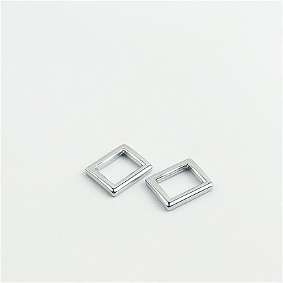 Zinc Alloy Rectangle Buckle Ring, Webbing Belts Buckle, for Luggage Belt Craft DIY Accessories