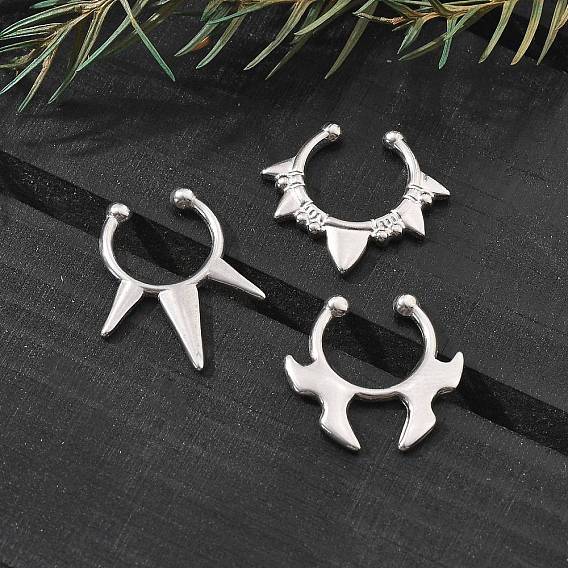 304 зажимы из нержавеющей стали на носовых кольцах