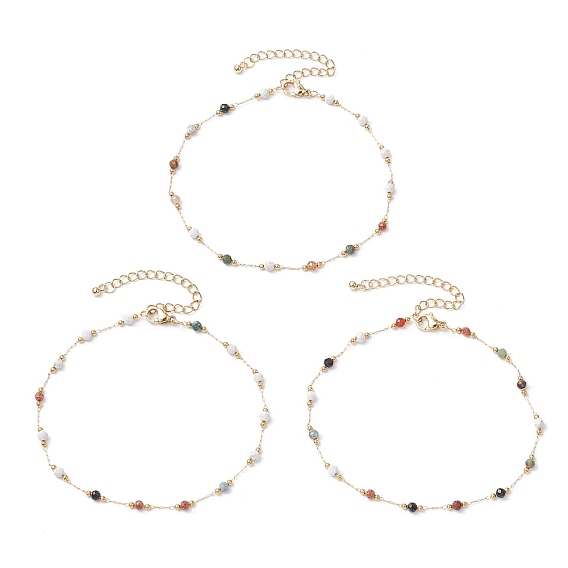 304 женские ножные браслеты из нержавеющей стали, с подвеской