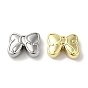 Rack Plating Alloy Beads, Cadmium Free & Nickel Free & Lead Free, Bowknot