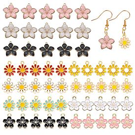 55 шт 11 стиль подвески из сплава эмали, разнообразные