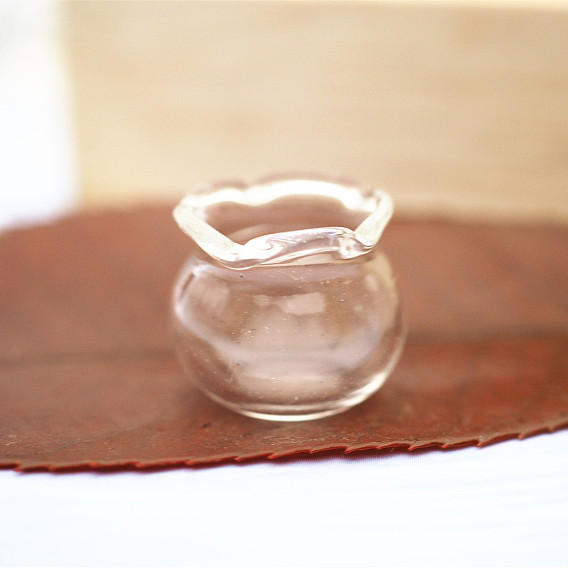 Convallaria majalis форма пустой аквариум, стеклянные миниатюрные украшения, аксессуары для кукольного домика в микроландшафтном саду, притворяясь опорными украшениями