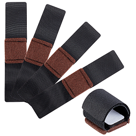 20 наборы войлочных мебельных накладок с застежками-липучками для стула-сани, войлочная накладка на пол с запахом, защита пола от царапин, уменьшение шума