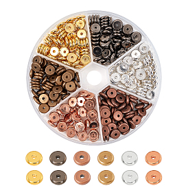 Плоские круглые латунные шариков прокладки, покрытие баррель