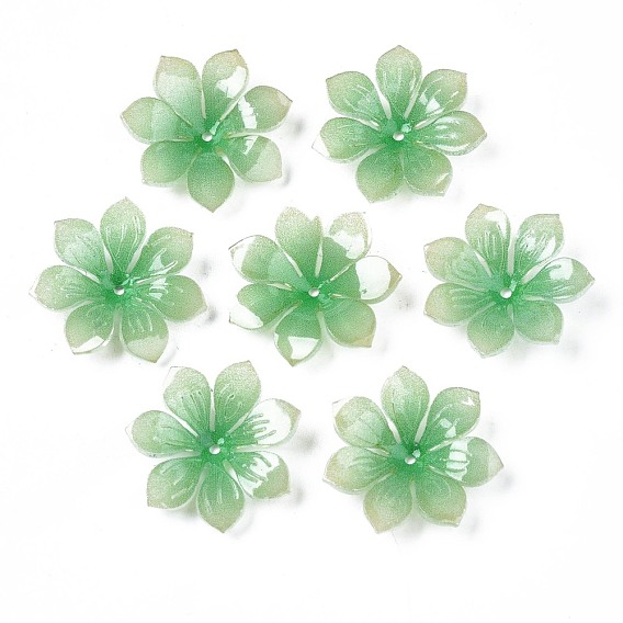 Пластиковые шарики, цветок