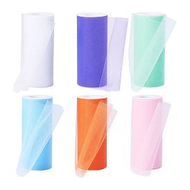 Сетчатые ленты pandahall elite deco, тюль ткань, Тюль-рулонная ткань для юбки