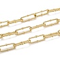 Alloy Links Chains, Long-Lasting Plated, Unwelded, Cadmium Free & Lead Free, with Spool
