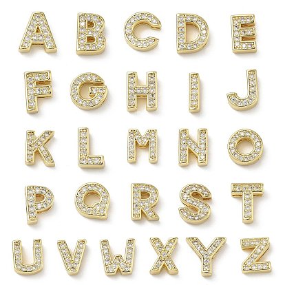 Латунный микро pave прозрачный кубик циркония подвески, долговечный, без кадмия и без свинца