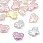 Opaque Acrylic Beads, Golden Sheen, Butterfly