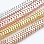 Non-magnetic Synthetic Hematite Beads Strands, W Shape