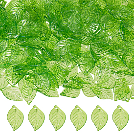 600 шт прозрачные акриловые подвески, лист