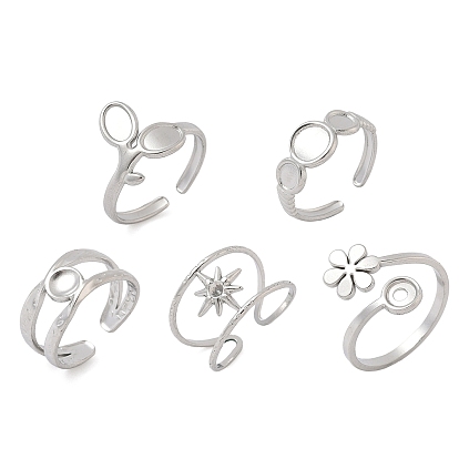 304 открытые манжеты из нержавеющей стали., Настройки колодки кольцо