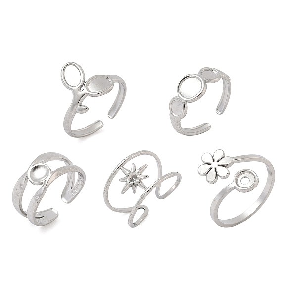 304 открытые манжеты из нержавеющей стали., Настройки колодки кольцо