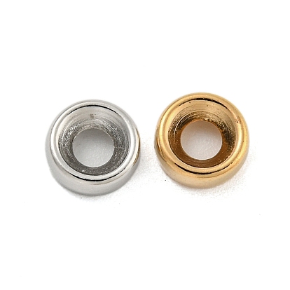 Perles intercalaires en plastique ccb, disque