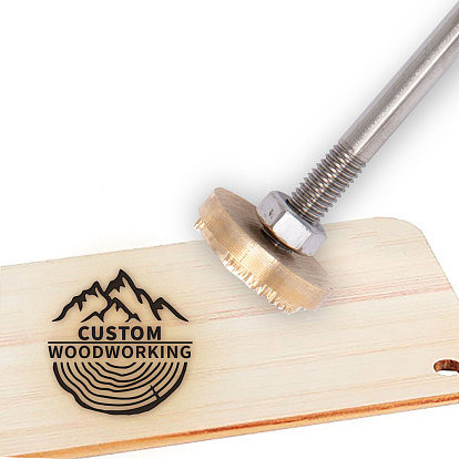 Branding Eisenstempel, für Kuchen / Holz / Leder