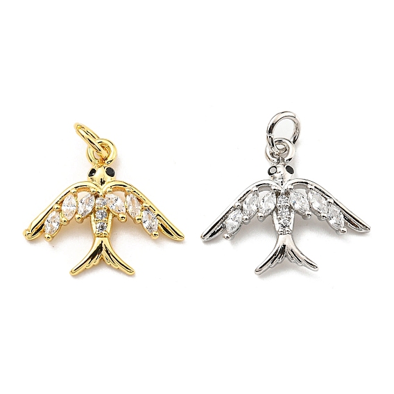 Стойка металлическая латунная микропрофилированная кубическая циркония подвески, без свинца и без кадмия, глотать