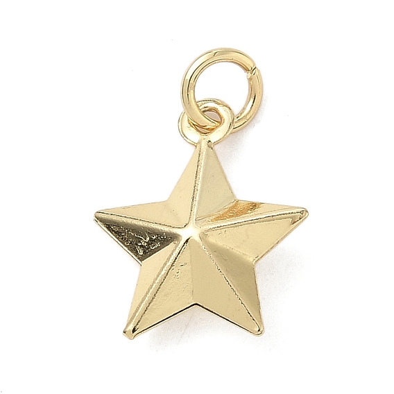 Латунные подвески в виде звезд, с целью перехода в кольце, долговечный, без кадмия и без свинца