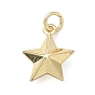 Латунные подвески в виде звезд, с целью перехода в кольце, долговечный, без кадмия и без свинца