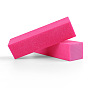 Four-sided Sponge Sanding Nail File Buffer Block, UV Gel Polish Tools, Cuboid