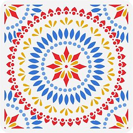 PET Hollow Out Drawing Painting Stencils, for DIY Scrapbook, Photo Album