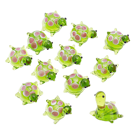 Handmade Lampwork Beads, Turtle