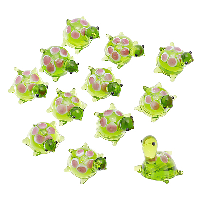 Handmade Lampwork Beads, Turtle