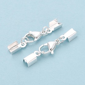 304 inox homard fermoirs pince, avec cordon se termine