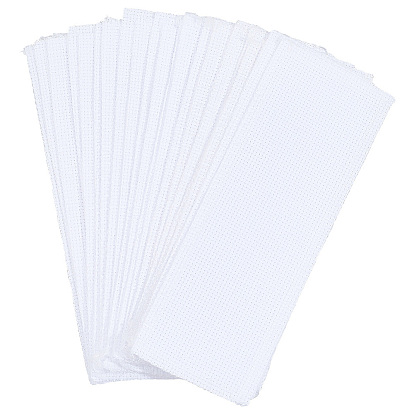 20 Листы поликоттоновой ткани аида для закладок, прямоугольные