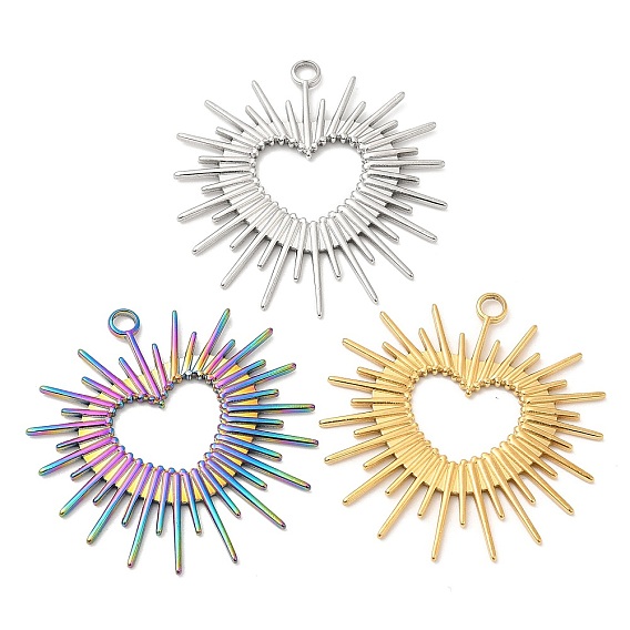 304 подвески из нержавеющей стали, шарма сердца