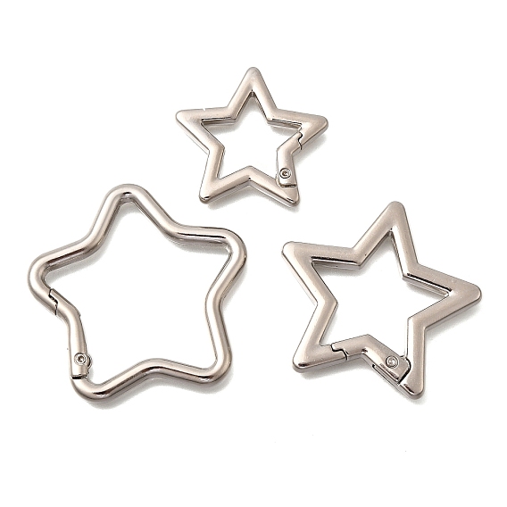 Пружинные кольца из цинкового сплава, звезда