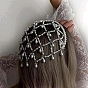 Пластиковая жемчужная сетка с латунными резинками для волос, аксессуары для волос в стиле бохо для женщин и девочек