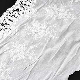 Tela con ribete de encaje de algodón, Mantel falda ropa de cama cortina accesorios