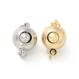 Brass Box Clasps, Round